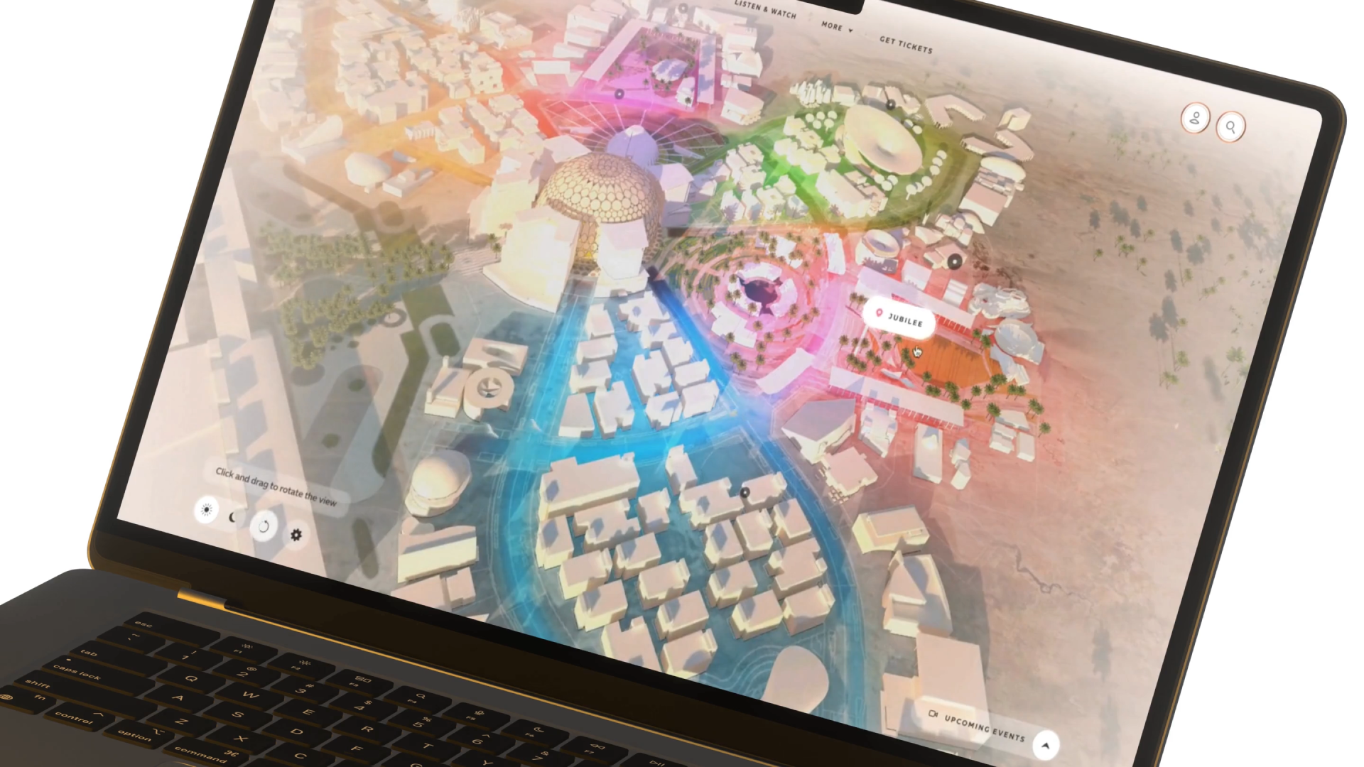 ExpoDubai 2020: Virtual event platform